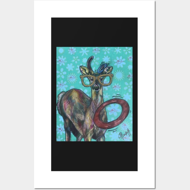 Deer games Wall Art by Artladyjen